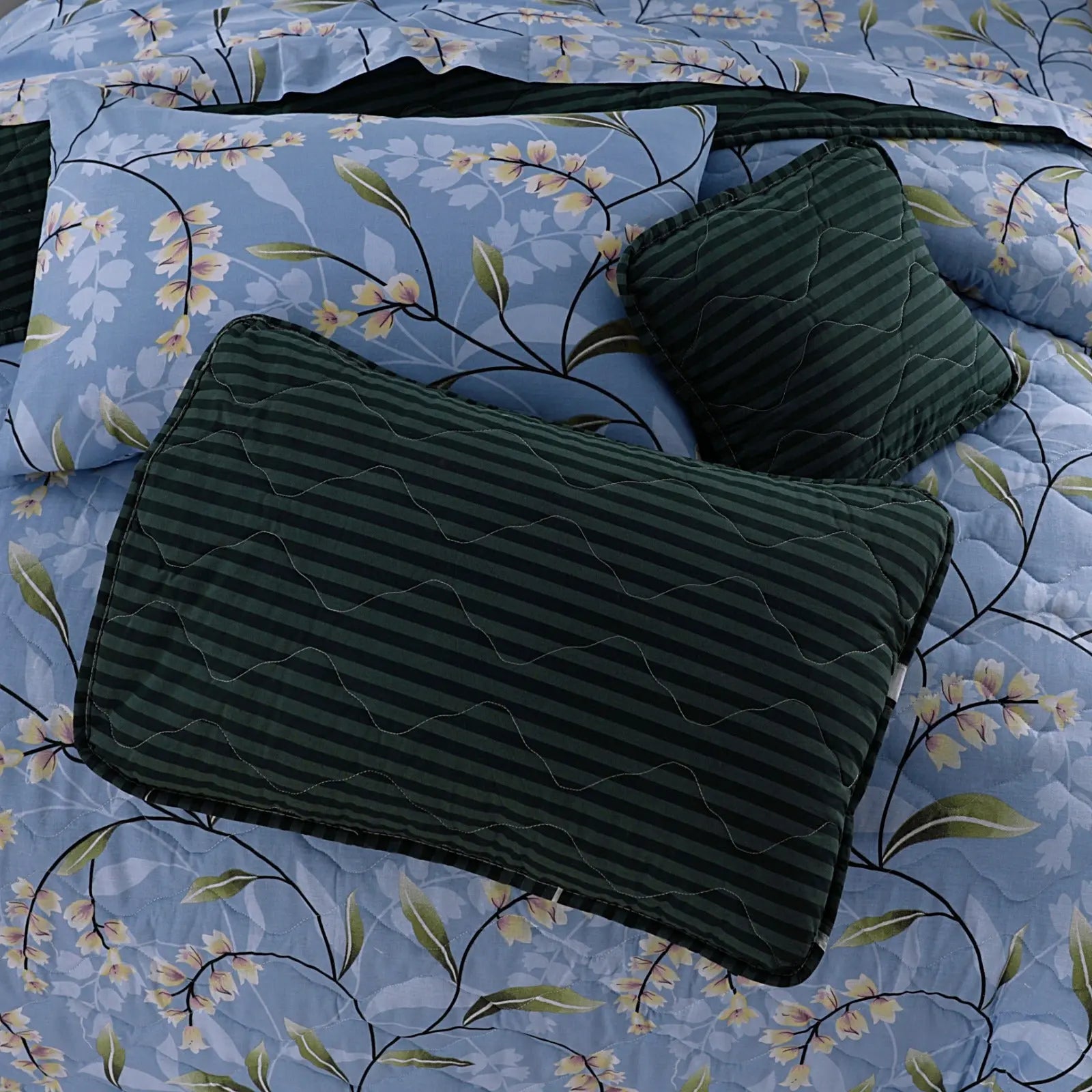 Blue Blossom 7-Pcs Cotton Punch